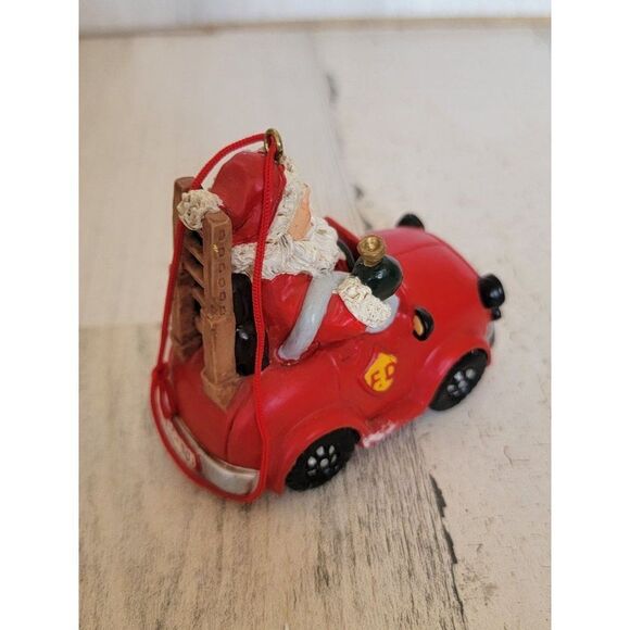 Firefighter truck car hose ladder ornament Xmas - Picture 5 of 7